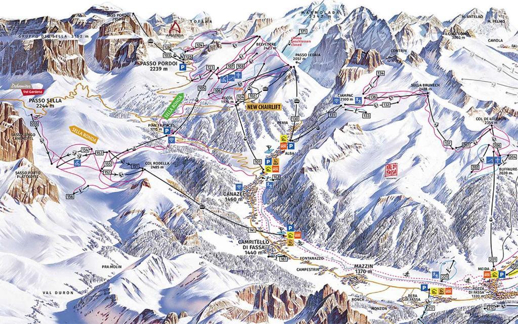 A Un Passo Dagli Impianti - Penia Di Canazei Exterior foto